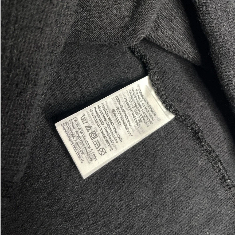 Madewell Texture And Thread Black Wrap‎ Tie Short-Sleeve Top